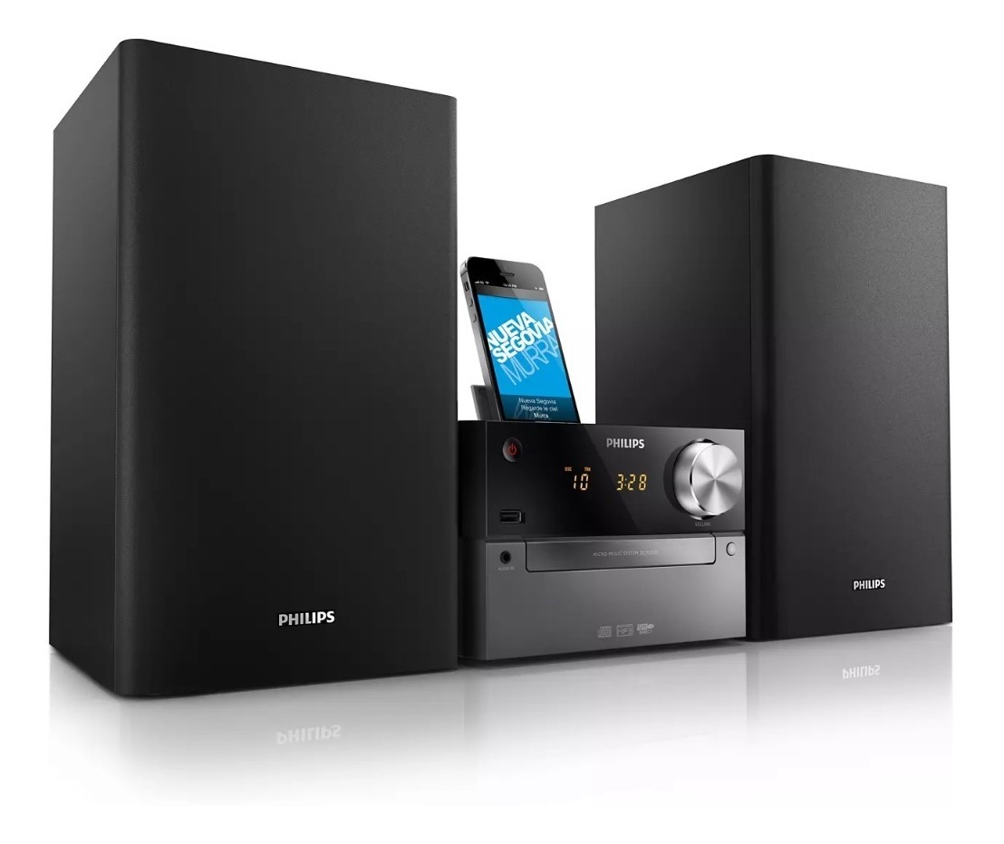 Equipo De Musica Minicomponente Philips Cd Mp3 Bluetooth 15w – prueba astro